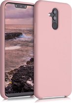 kwmobile telefoonhoesje voor Huawei Mate 20 Lite - Hoesje met siliconen coating - Smartphone case in vintage roze