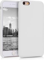 kwmobile telefoonhoesje voor Apple iPhone 6 Plus / 6S Plus - Hoesje met siliconen coating - Smartphone case in wit