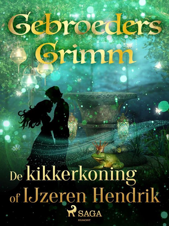Grimm's sprookjes 43 - De kikkerkoning of IJzeren Hendrik - cover