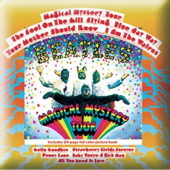 The Beatles - Magical Mystery Tour Pin - Multicolours