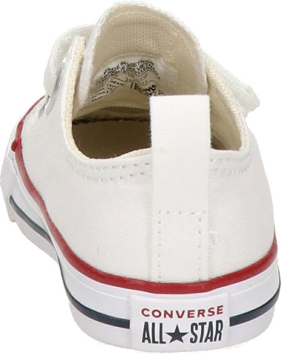 Converse Chuck Taylor All Star kids klittenbandschoen Wit Maat 26 bol