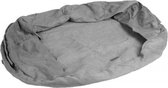 Karlie Hoes Ortho Ovaal Bed Grijs 120X72 CM
