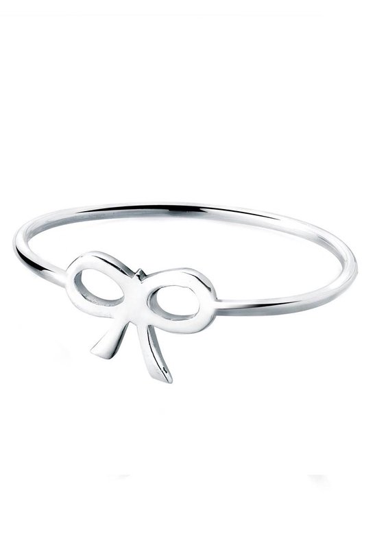 Suebidou Fingerring Damen Ring 'Schleife' Silber
