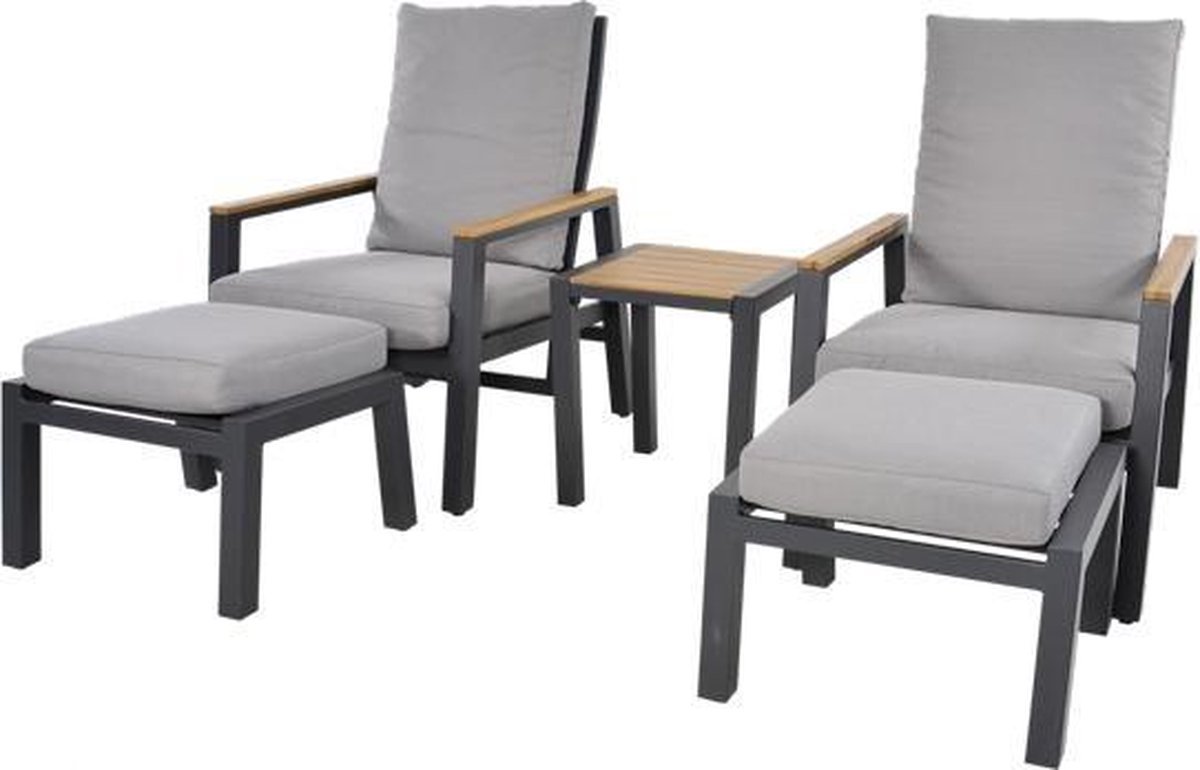 Lesli Living Duoset Coda Charcoal