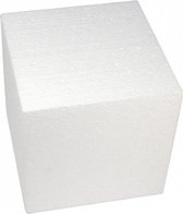 Cube en polystyrène 20 cm