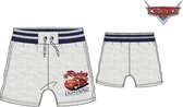 Disney Cars short / korte broek - sportbroek - joggingstof met aansnoerkoord - grijs - maat 98 (3 jaar)