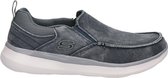 Skechers Delson 2.0 Heren Instappers - Blauw - Maat 47,5