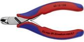 Knipex 62 12 120 Elektronica en fijnmechanica Schuine snijtang Zonder facet 120 mm