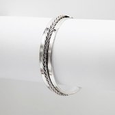 OZZ Silver & Gold - Bright Link Bali Bangle - Bright Link Bangle in Bali-stijl