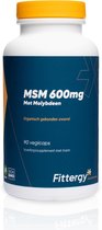 Fittergy Supplements - MSM 600 mg - 90 capsules - Complexpreparaten - vegan - voedingssupplement