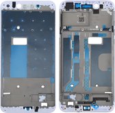 OPPO A77 / F3 Frontbehuizing LCD-frame Bezelplaat (wit)