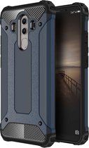 Let op type!! For Huawei  Mate 10 Pro Magic Armor TPU + PC Combination Case(Navy Blue)
