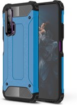 Magic Armor TPU + PC combinatie Case voor Huawei Honor 20 Pro (blauw)