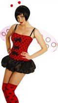 Atixo Kostuum -3XL- Ladybeetle Rood/Zwart