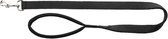 Trixie hondenriem premium zwart - 180x1,5 cm - 1 stuks
