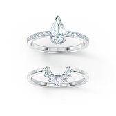 Swarovski Attract Ring  (Maat: 58) - Zilver