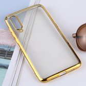 Ultradunne Galvaniserende Soft TPU Beschermende Cover Case voor Xiaomi Mi 9 (Champagne Goud)