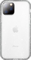 ROCK Shiny-serie schokbestendige TPU + pc-beschermhoes voor iPhone 11 Pro (transparant zilver)