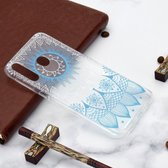 Fashion Pattern TPU schokbestendige beschermhoes voor Xiaomi Redmi 7 (blauw patroon)