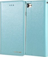 Voor iPhone 8 Plus & 7 Plus CMai2 Zijde Textuur Horizontaal Flip Leren Case met Houder & Kaartsleuven & Fotolijst & Portemonnee (Mintgroen)