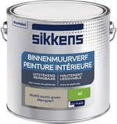 Sikkens Binnenmuurverf Mat - RIJKS kleuren - RIJKS zacht groen - 2,5 Liter