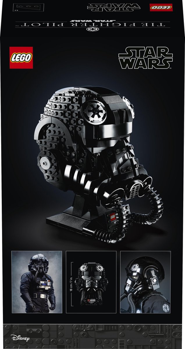 LEGO Star Wars TIE Fighter Pilot™ helm 75274 — afbeelding 17