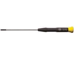C.K Xonic Elektronica en fijnmechanica Platte schroevendraaier Kopbreedte: 1.2 mm Koplengte: 60 mm