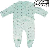 Baby Rompertje met Lange Mouwen Minnie Mouse 74649 Wit