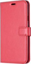 OnePlus 7 Pro Hoesje - Mobigear - Wallet Serie - Kunstlederen Bookcase - Rood - Hoesje Geschikt Voor OnePlus 7 Pro