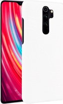 Xiaomi Redmi Note 8 Pro Hoesje - Mobigear - Croco Serie - Hard Kunststof Backcover - Wit - Hoesje Geschikt Voor Xiaomi Redmi Note 8 Pro