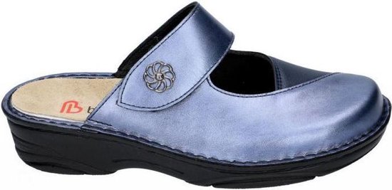 Berkemann -Dames - blauw - pantoffels - maat 38