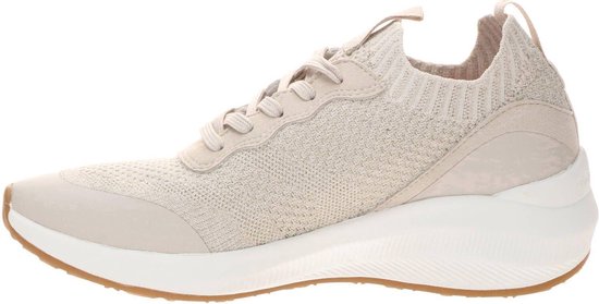 Tamaris Fashletics sneakers beige - Maat 40 | bol.com