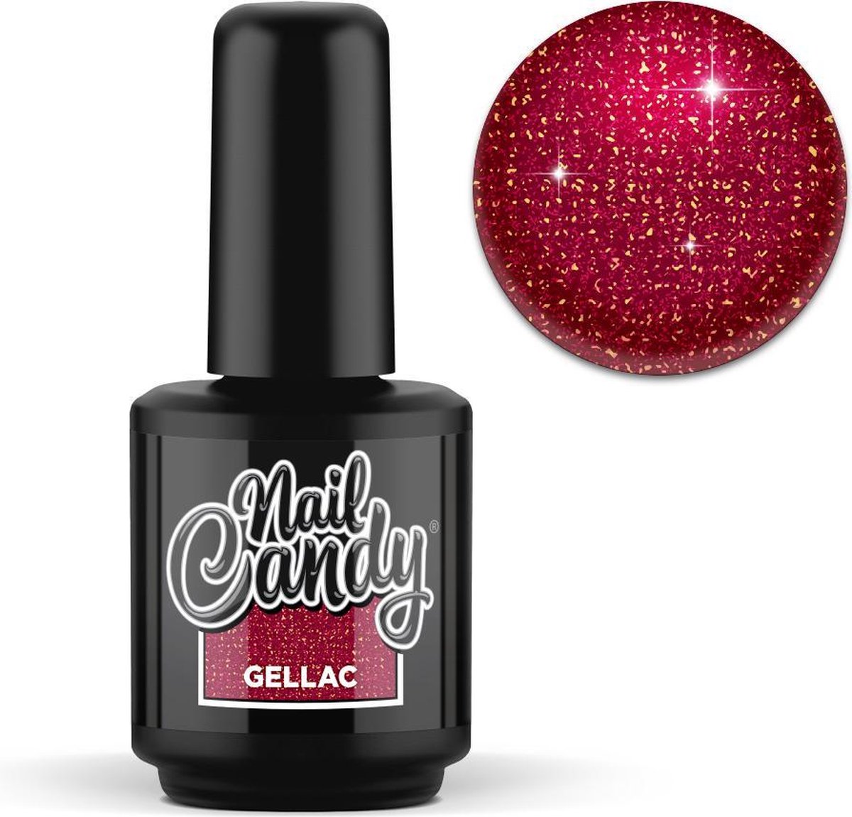 Nail Candy Gellak - Red Ruby 15ml