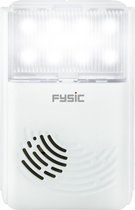 Fysic FD-35 Amplificateur de sonnerie de téléphone avec sonnerie extra forte et flash - Cloche de téléphone supplémentaire avec flash