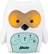 Alecto DBX-84 - DECT Babyfoon Uil - Nachtlampje - Wit/Mint