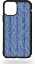 Blue woolen pattern Telefoonhoesje - Apple iPhone 11 Pro