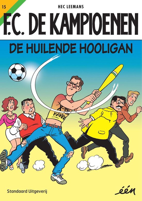 Cover van het boek 'De huilende hooligan' van  Leemans