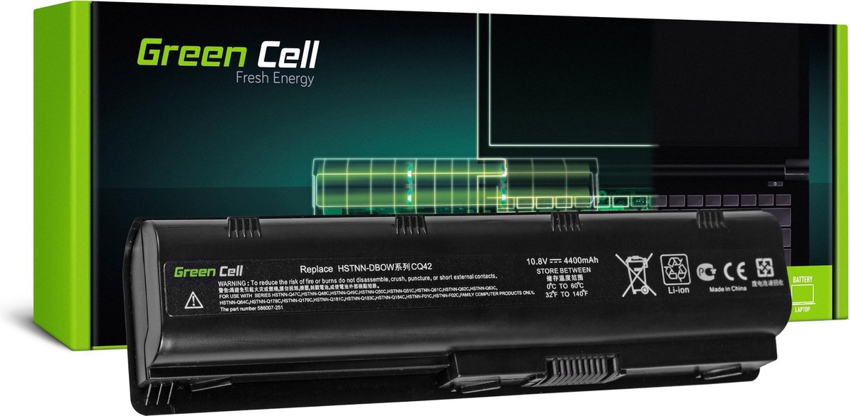 GREEN CELL Batterij voor HP 635 650 655 2000 Pavilion G6 G7 / 11,1V 4400mAh