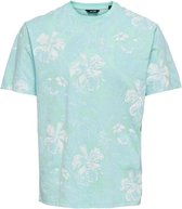 Only & Sons T-shirt Onspuw Life Reg Ss Tee 22020590 Island Paradise Mannen Maat - S