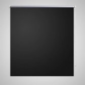 VidaXL Wonen Rolgordijn - Verduisterend 120 x 230 cm zwart 240167