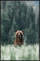 JUNIQE - Poster met kunststof lijst Standing To Attention @SamJames
