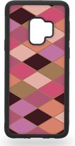 Pink rombs Telefoonhoesje - Samsung Galaxy S9
