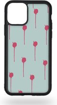 Pink paint splashes Telefoonhoesje - Apple iPhone 11 Pro