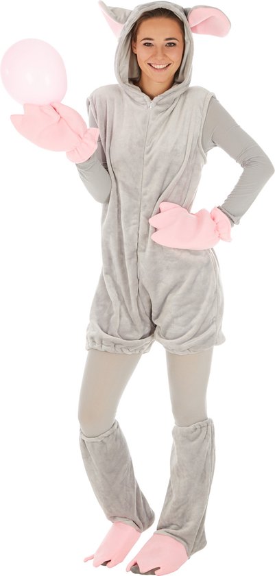 dressforfun - Kostuum muis M - verkleedkleding kostuum halloween verkleden feestkleding carnavalskleding carnaval feestkledij partykleding - 300854