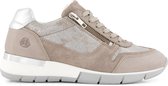 NoGRZ B.Vittone - Leren dames sneakers - Taupe - Maat 36