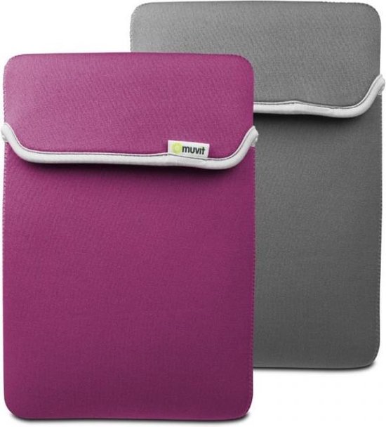 Muvit Reversible Sleeve voor tablet modellen t/m 10.1 inch, Passende maat: breedte 170-200mm, lengte 240-280mm