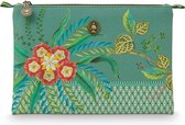 Pip Studio - Make-up etui - Groen - Bloemen mix