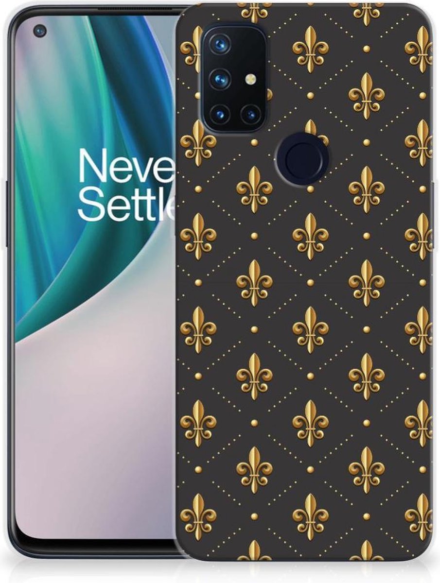 OnePlus Nord N10 5G TPU bumper Franse Lelie