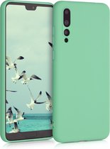 kwmobile telefoonhoesje voor Huawei P20 Pro - Hoesje voor smartphone - Back cover in pepermuntgroen