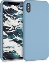 kwmobile telefoonhoesje geschikt voor Apple iPhone XS Max - Hoesje met siliconen coating - Smartphone case in antieksteen